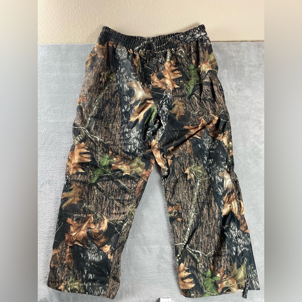 Mossy Oak Break Up Camo Hunting Pants Men’s 2XL 40-42 Waist x 29 Soft Feel Poly